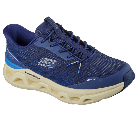 Skechers Pantofi sport barbati GLIDE STEP ALTUS 233023 NAVY/YELLOW IB2761-NVYL
