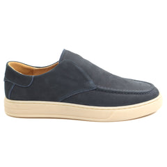 Franco Gerardo Pantofi barbati piele naturala 02 203 BLUE IB2767-BLU