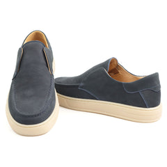 Franco Gerardo Pantofi barbati piele naturala 02 203 BLUE IB2767-BLU