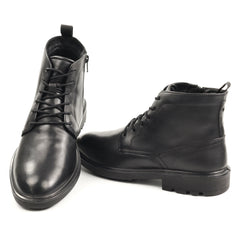 Impronte Ghete barbati CIPRIANI MID IM52006A BLACK IB2770-BLK