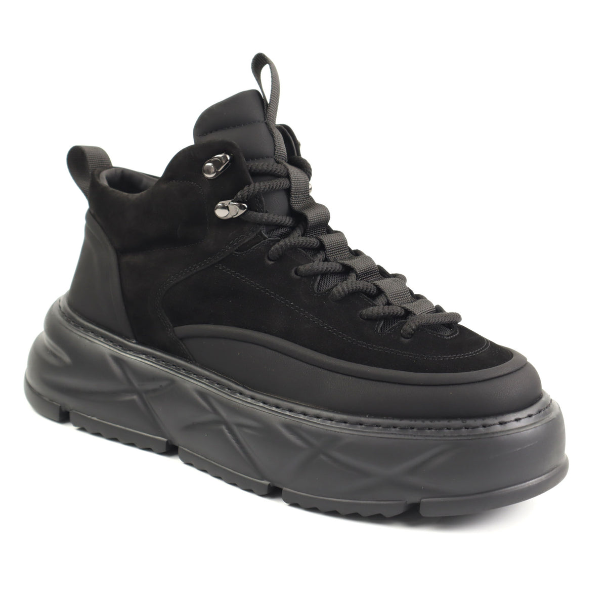 Franco Gerardo Ghete barbati piele naturala 88860 BLACK IB2780-BLK