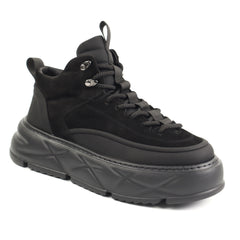 Franco Gerardo Ghete barbati piele naturala 88860 BLACK IB2780-BLK