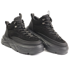 Franco Gerardo Ghete barbati piele naturala 88860 BLACK IB2780-BLK