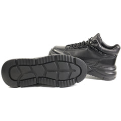 Franco Gerardo Ghete barbati piele naturala  225 5 BLACK IB2784-BLK