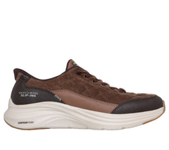 Skechers Pantofi barbati Slip Ins CONTOUR FOAM CORDELUX 232618 BROWN IB2792-BRN