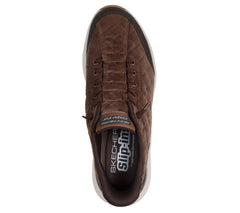 Skechers Pantofi barbati Slip Ins CONTOUR FOAM CORDELUX 232618 BROWN IB2792-BRN