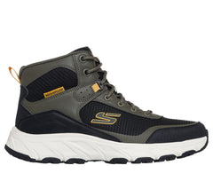 Skechers Ghete barbati Water Repellent HILLCREST 2.0 WOODROCK PEAK 237804 OLIVE/BLACK IB2793-OLBK