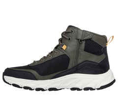 Skechers Ghete barbati Water Repellent HILLCREST 2.0 WOODROCK PEAK 237804 OLIVE/BLACK IB2793-OLBK