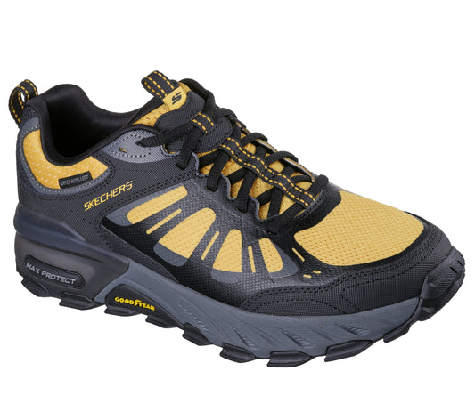 Skechers Pantofi barbati outdoor MAX PROTECT SHERWOOD RIDGE 237678 BLACK/YELLOW IB2794-BKYL
