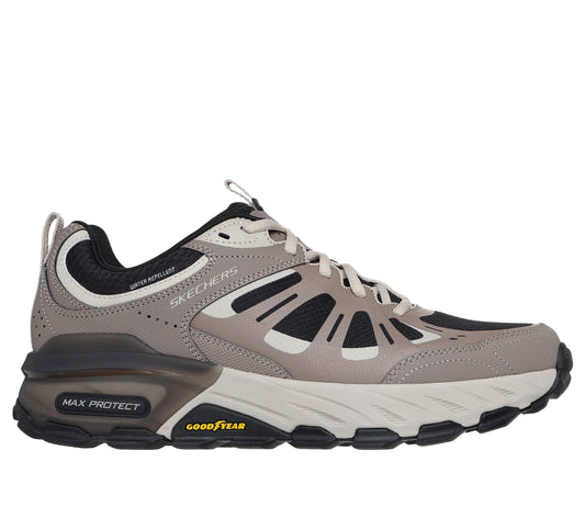 Skechers Pantofi barbati outdoor MAX PROTECT SHERWOOD RIDGE 237678 TAUPE/BLACK IB2794-TPBK