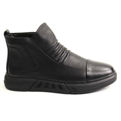Franco Gerardo Ghete barbati piele naturala 2M72703 BLACK IB2797-BLK