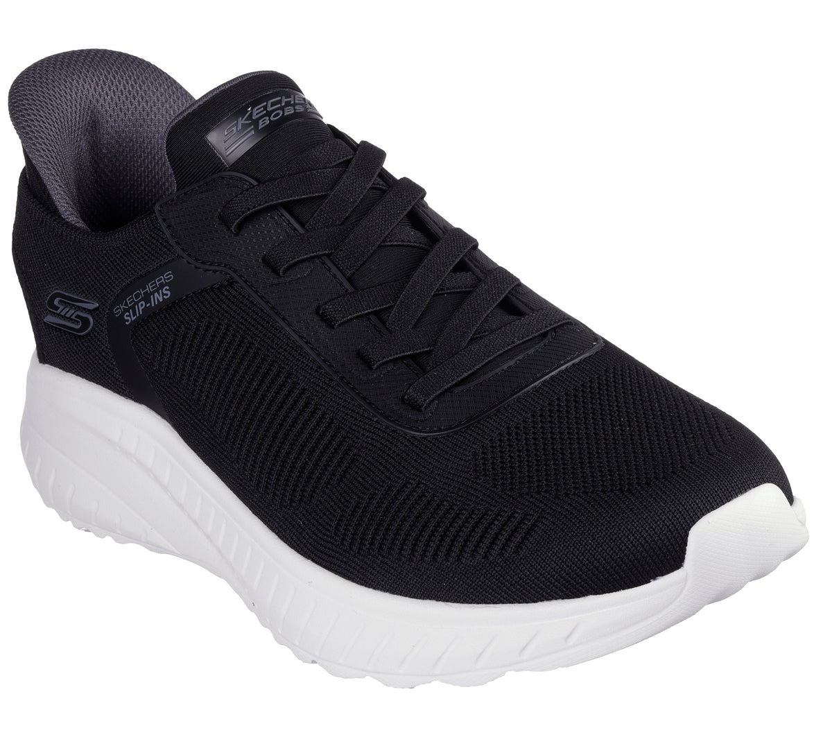Skechers Pantofi sport barbati Bobs Squad Chaos 118312 BLACK IB2804-BLK