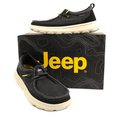 JEEP Pantofi barbati JM61090A BLACK IB2807-BLK