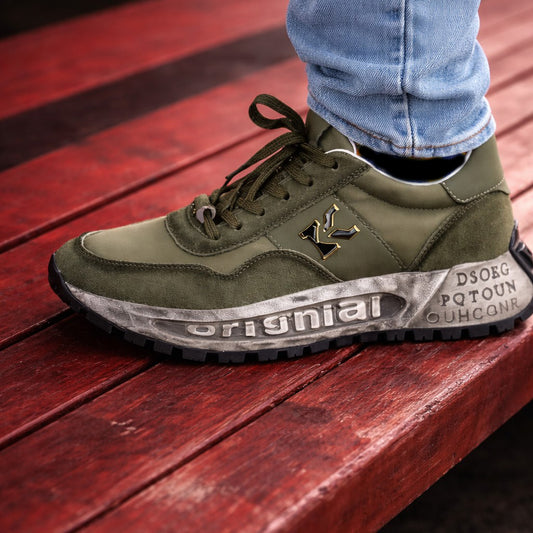 Franco Gerardo Pantofi barbati 2750 GREEN IB2808-GRN