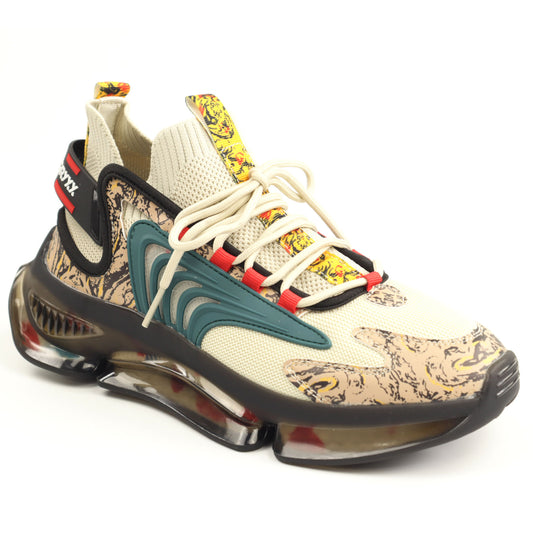 GRYXX Pantofi barbati 7D21016 03 Z BEIGE/MULTICOLOR IB2815-BMLT