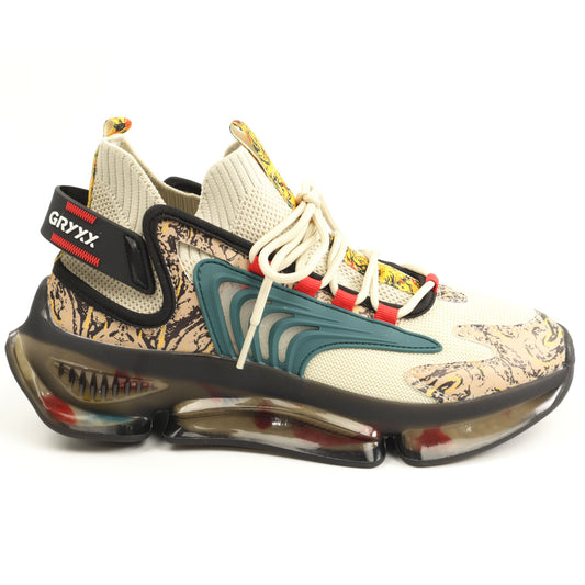 GRYXX Pantofi barbati 7D21016 03 Z BEIGE/MULTICOLOR IB2815-BMLT