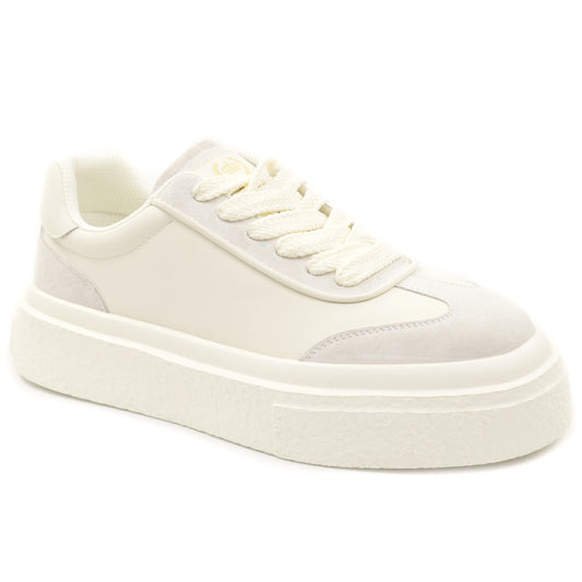 Franco Gerardo Sneakers barbati piele naturala FP26305 crem IB2816-CRM
