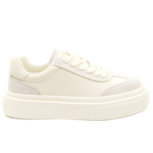 Franco Gerardo Sneakers barbati piele naturala FP26305 crem IB2816-CRM