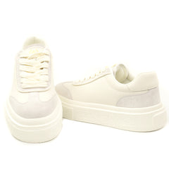 Franco Gerardo Sneakers barbati piele naturala FP26305 crem IB2816-CRM