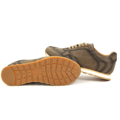 Eldemas Pantofi barbati piele naturala 3 1006 12 kaki IB2817-KAKI