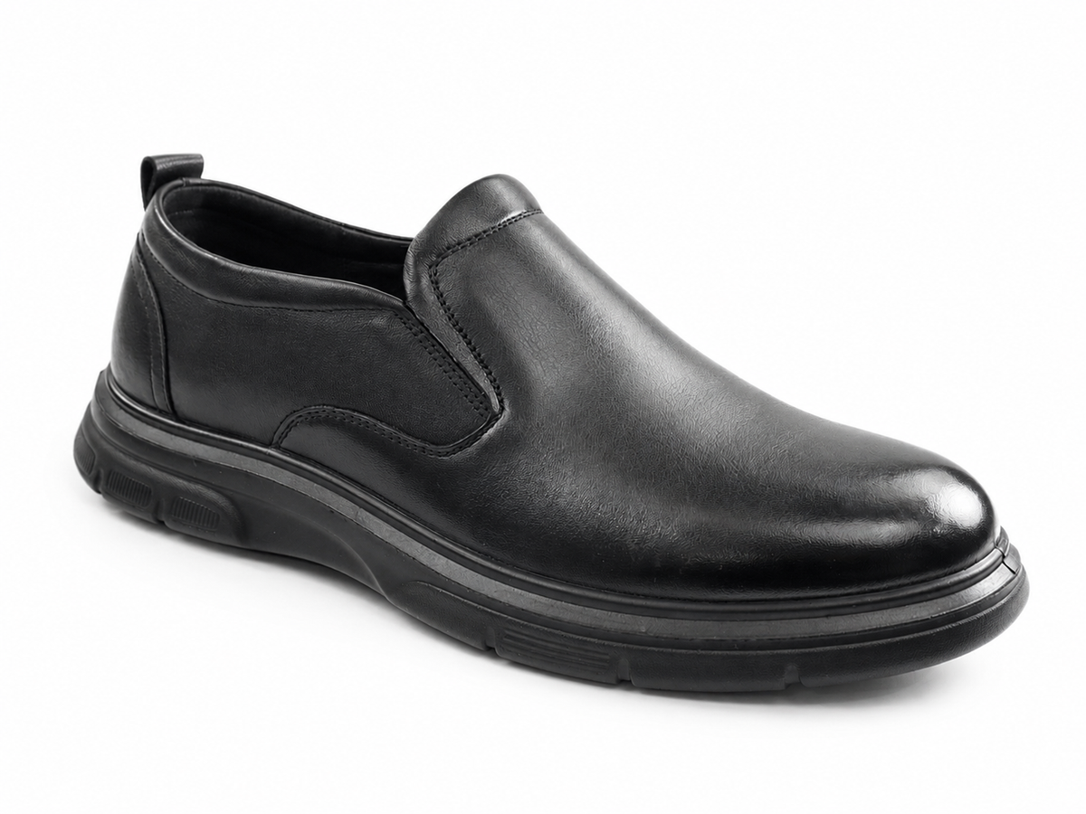Mels Pantofi barbati piele naturala BW25503 BLACK IB2818-BLK