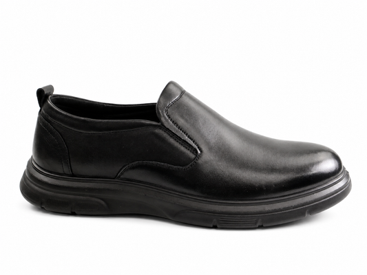 Mels Pantofi barbati piele naturala BW25503 BLACK IB2818-BLK
