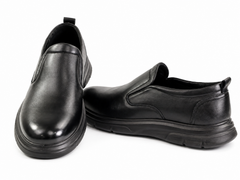 Mels Pantofi barbati piele naturala BW25503 BLACK IB2818-BLK