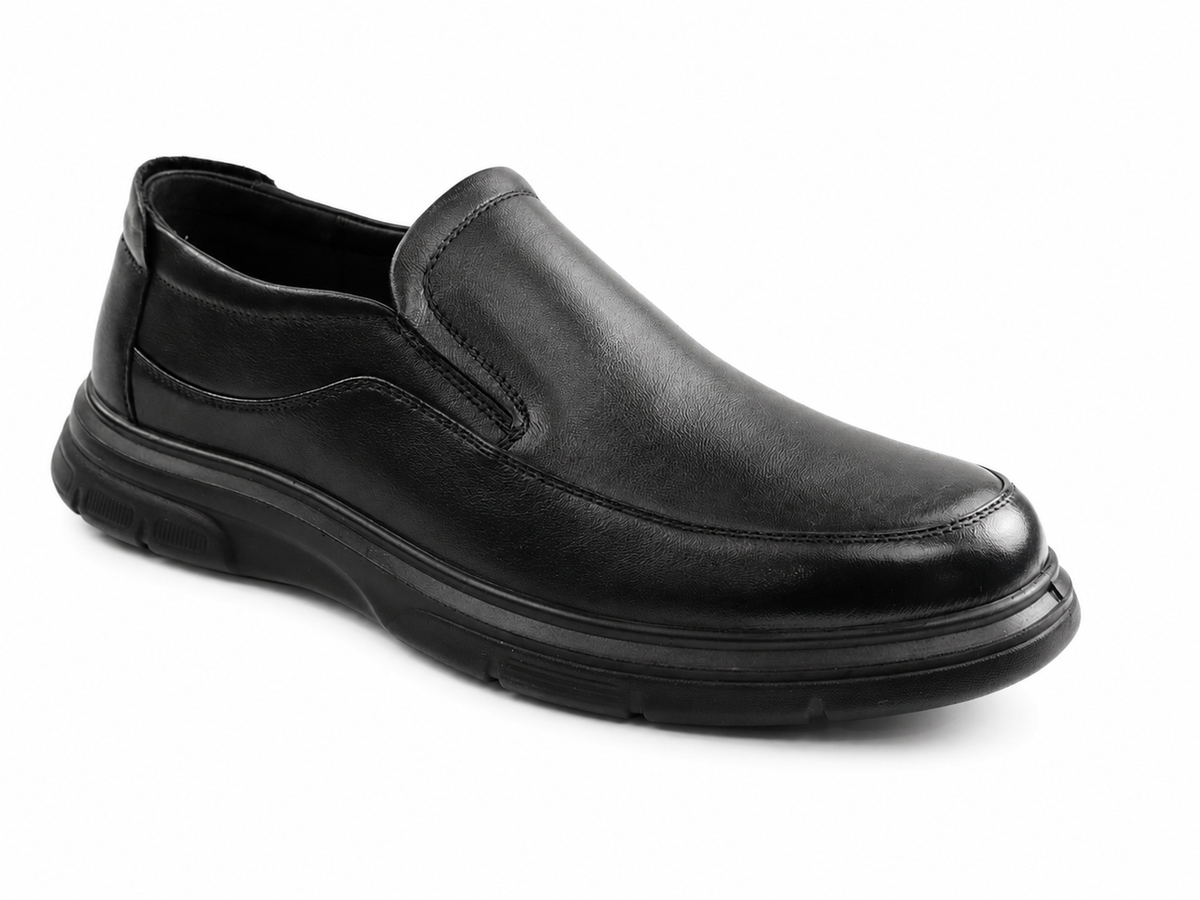 Mels Pantofi barbati piele naturala BW25505 BLACK IB2819-BLK
