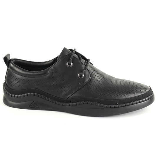 Otter Pantofi barbati vara piele naturala E6E660008A 01 N negru IB2823-NG