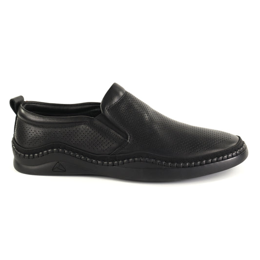 Otter Pantofi barbati vara piele naturala E6E660007A 01 N negru IB2824-NG