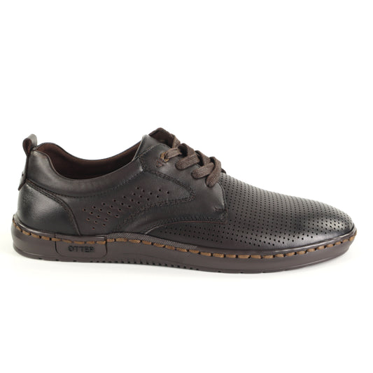 Otter Pantofi barbati vara piele naturala 85DT80010B C4 N maro IB2825-MARO