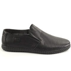 Otter Pantofi barbati vara piele naturala 85DT80005A 01 N BLACK IB2827-BLK