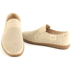 Otter Pantofi barbati vara piele naturala 85DT80005B 03 2 BEIGE IB2828-BEIGE