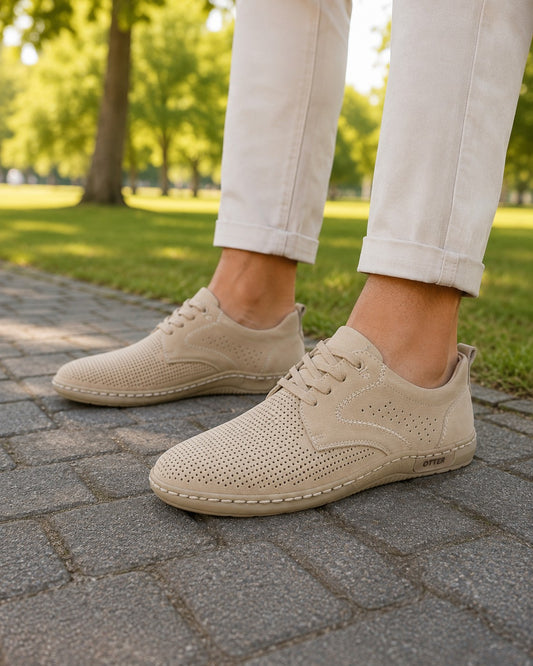 Otter Pantofi barbati vara piele naturala 85DT80010A 03 2 BEIGE IB2830-BEIGE