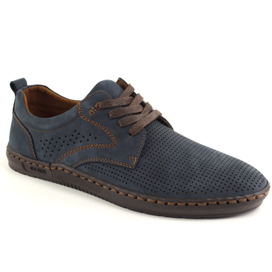 Otter Pantofi barbati vara piele naturala 85DT80010C 42 2 NAVY IB2831-NVY