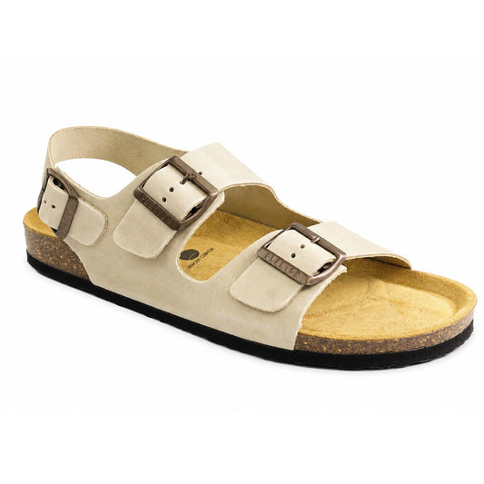 Plakton Sandale barbati piele naturala 175113 bej IB2836-BEJ