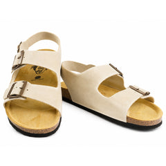 Plakton Sandale barbati piele naturala 175113 bej IB2836-BEJ