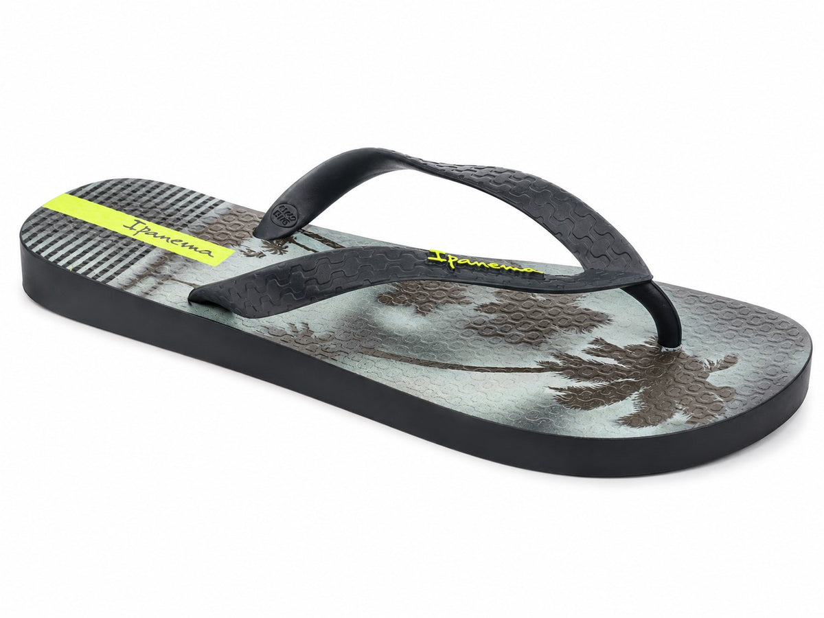 Ipanema Papuci barbati TROPICAL 83764 BL562 GREY/GREEN IB2838-GYGR