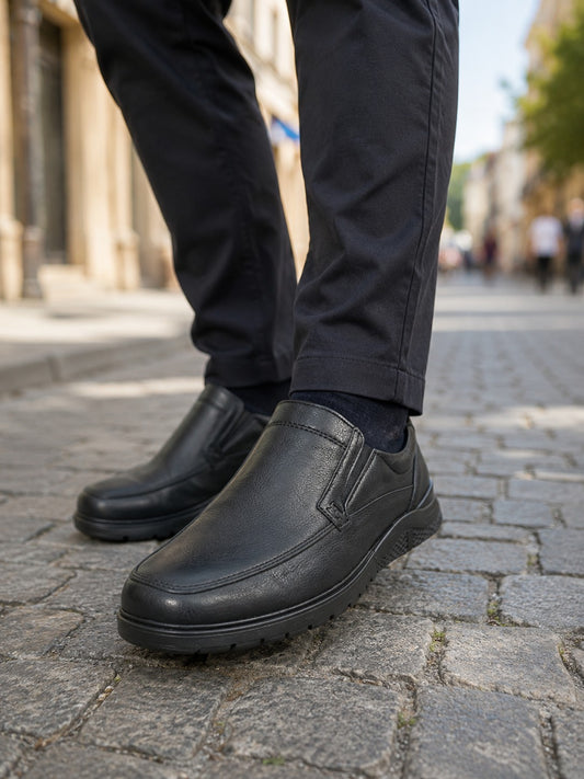 Otter Pantofi barbati OT575 01 N negru IB2845-NG