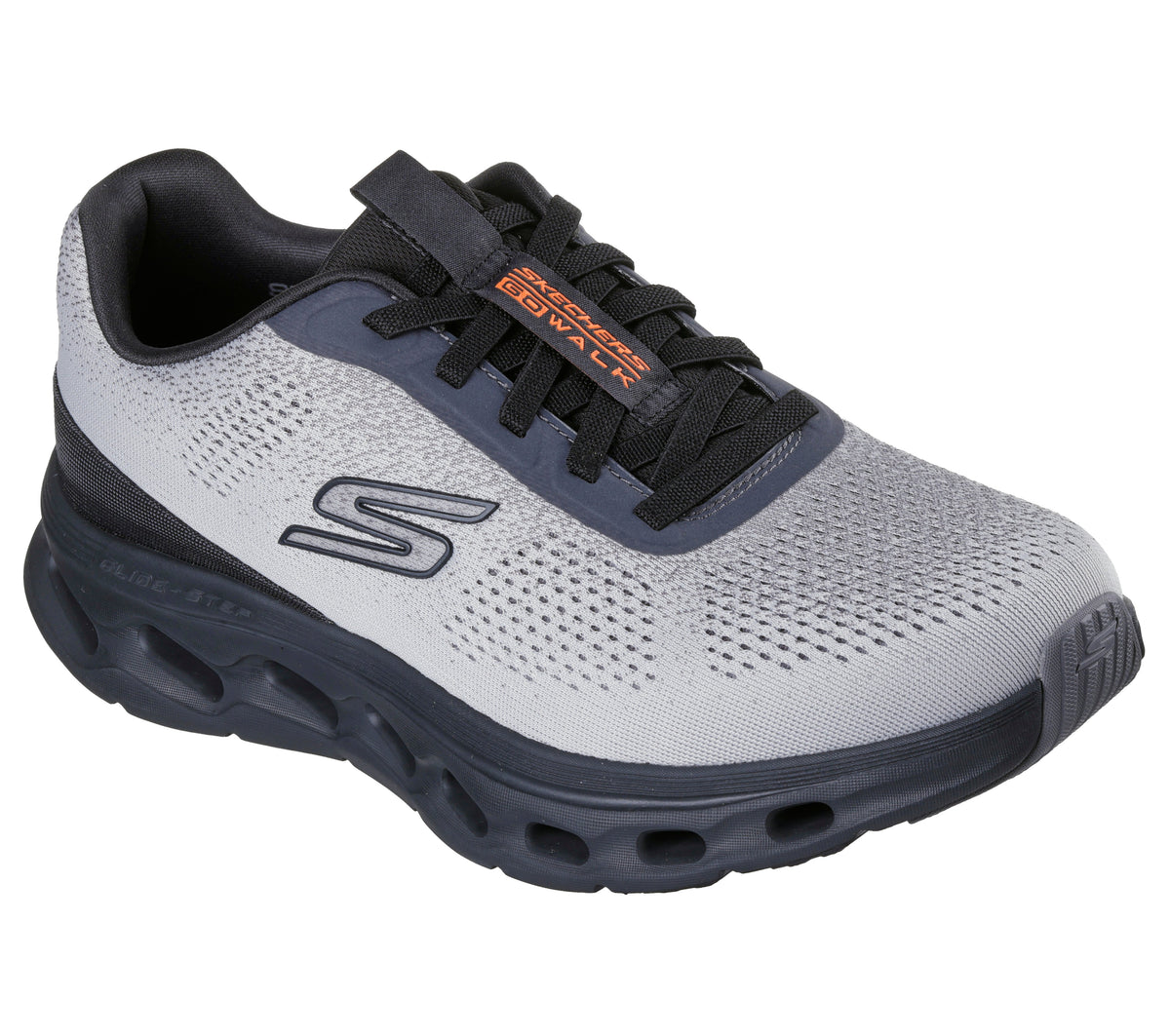 Skechers Pantofi barbati sport GO WALK GLIDE STEP 2.0 VIC 217020 GRAY/BLACK IB2850-GYBK
