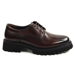 Battisto Lascari Pantofi barbati piele naturala C30724 10 COFFEE IB2855-COF