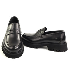 Battisto Lascari Pantofi barbati piele naturala C30724 11 BLACK IB2856-BLK