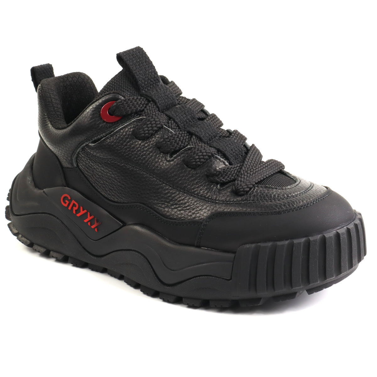 GRYXX Pantofi barbati piele naturala 1JS90003A 01 N negru IB2857-NG