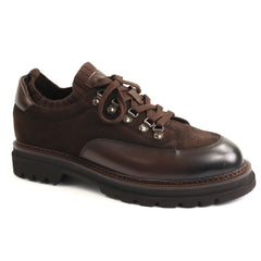 Caribu Pantofi barbati piele naturala 410 2521 20B C4 I maro IB2859-MARO