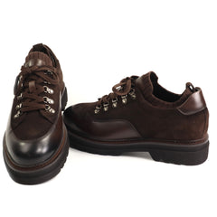 Caribu Pantofi barbati piele naturala 410 2521 20B C4 I maro IB2859-MARO