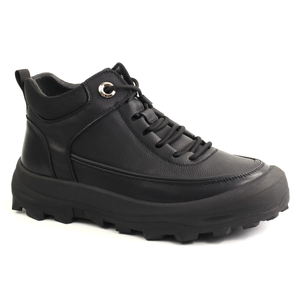 Franco Gerardo Ghete barbati piele naturala E18013 BLACK IB2860-BLK