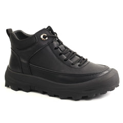 Franco Gerardo Ghete barbati piele naturala E18013 BLACK IB2860-BLK