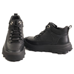 Franco Gerardo Ghete barbati piele naturala E18013 BLACK IB2860-BLK