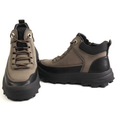 Franco Gerardo Ghete barbati piele naturala E18013 GRAY IB2860-GRY