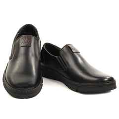 Otter Pantofi barbati piele naturala 1DT90002A 01 N negru IB2861-NG